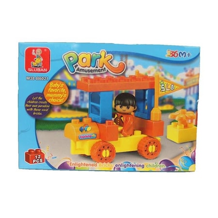 Sluban Amusement Park Duplo-Style Brick Kit (12 pcs) 6021